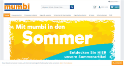 Desktop Screenshot of mumbi.de